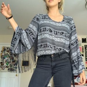 flowy blouse